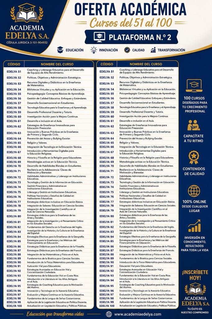 Cursos 51-100